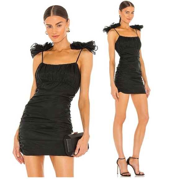 NEW Lovers and Friends Moda Mini Dress in Black - Picture 1 of 5